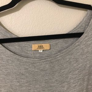 Piko light grey tunic Medium